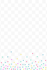 Rainbow Shapes Effect Vector Transparent