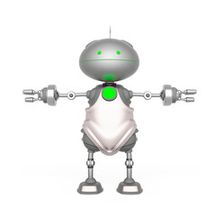 mini bot in t pose