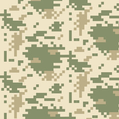 pixel military pattern Ukrainian uniform soldier