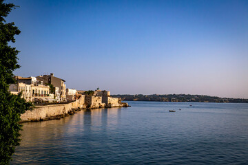 View of the city Sicily