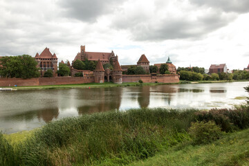 Fototapeta na wymiar Castle in Malbork, Poland