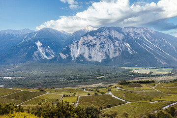 view of the surroundings of Aigle Castle
