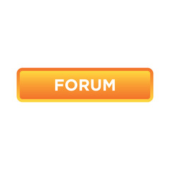 forum button website vector template