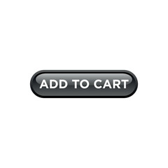 Add to Cart Button Website Vector Template