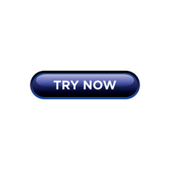 Try Now Button Website Vector Template