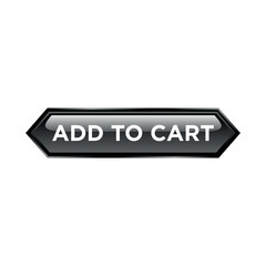 Add to Cart Button Website Vector Template