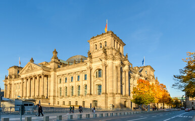 Reichstag Berlin, Government building. in Berlin-Mitte