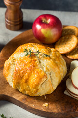 Homemade Baked Brie Puff Pastry