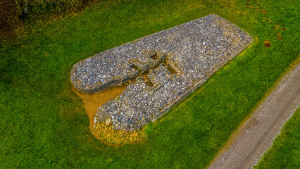 Parc Lee Bruce - Neolithic Burial Chamber, Wales, UK