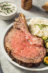 Homemade Standing Prime Rib Beef Roast