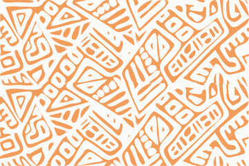 abstract retro lines background, 70s background, line pattern, vintage color background, maze vector