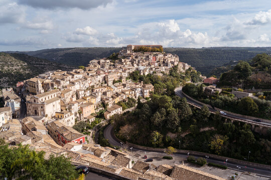 Picturesque view of old town