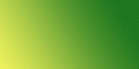 Green abstract background for wide banner with modern pattern material texture