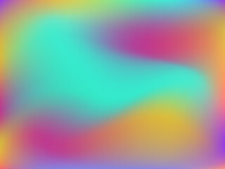 Modern trendy design. Blurred background. Creative colorful flyer.