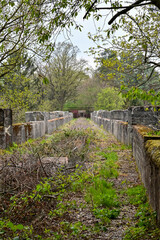 Altes Eisenbahnviadukt Eifatal in Alsfeld, Eifa, Hessen, Deutschland