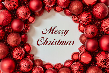 Merry Christmas Holiday Greeting Card Background