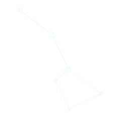 Star constellation line art illustration