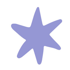 Star symbol design elements