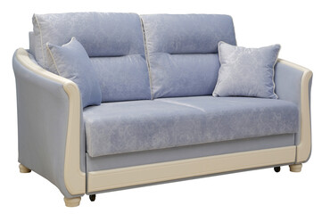 Sofa isolated on white background. Including clipping path