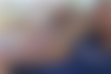 Blue and gray abstract blurred background. Blurry dark wallpaper. Dark blue and gray minimalist gradient background.