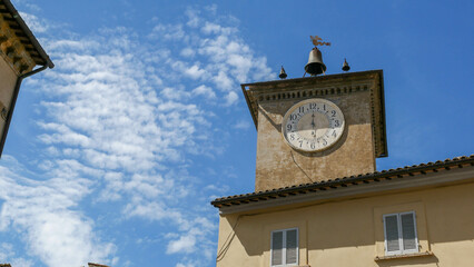 clock tower in the city