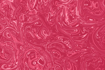 Abstract Viva Magenta liquid gradient background. Red maroon textured pattern. Trendy color of the year 2023 wallpaper.
