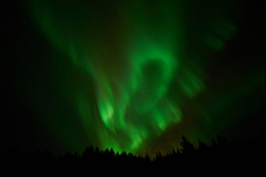 Amazing aurora borealis