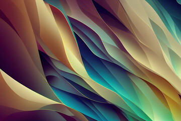 Abstract colorful modern wallpaper, vibrant colors background