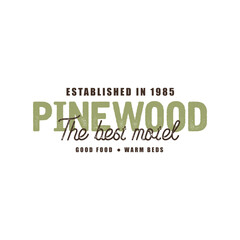 Vintage Badge Logo Design - Vector Stamp, old classic style illustration for apparel brand, restaurant, bistro, barber shop