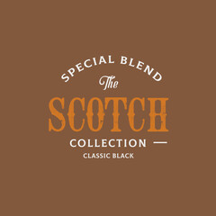 Obraz premium Vintage Badge Logo Design - Vector Stamp, old classic style illustration for apparel brand, restaurant, bistro, barber shop 