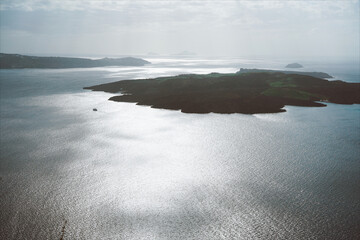 View of the Santorini caldera, Greece