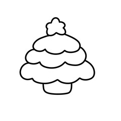 illustration of a Christmas 