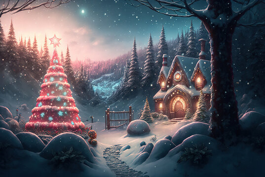 Christmas sale theme wallpaper