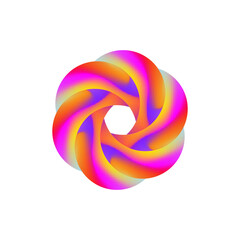 Flower Logo Illustration - Nature wedding bloom blossom garden Hawaii art exotic tropical flora