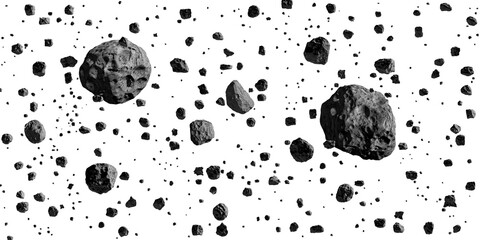 Asteroid belt.