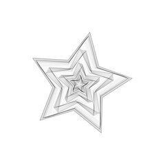 Star logo - abstract symbol rating review sparkle rank ranking web success award magic quality invitation party happiness feedback rate geometric surprise