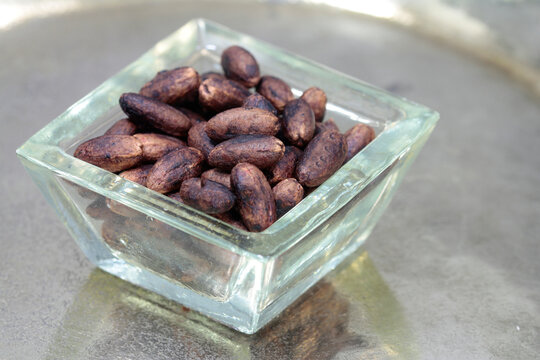 roasted and ground kernels of cornel cherry as coffee substitute
