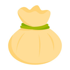 Dimsum in flat style isolated