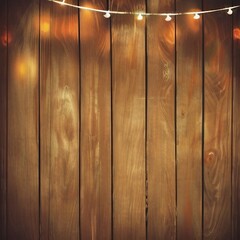 Christmas lights background - Rustic Merry christmas (xmas) background with plank wood with colorful lights and free text space. vintage styles.png