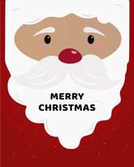 Christmas card, New Year's card, Santa Claus