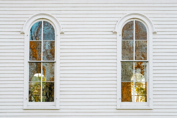 Fototapeta na wymiar chapel windows