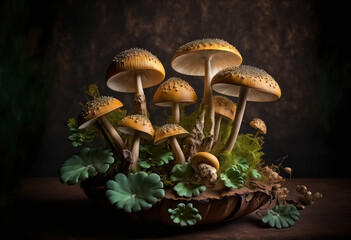 Fototapeta premium Mushrooms No.09