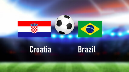 58. Croatia Brazil Quarter Final Match