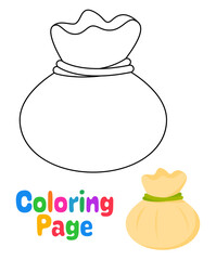 Coloring page with Dimsum for kids