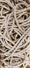 tangled strings with abstract shapes