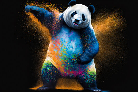 Dancing Panda Bear