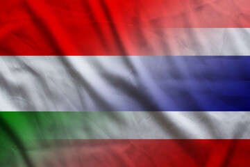 Hungary and Thailand official flag transborder negotiation THA HUN