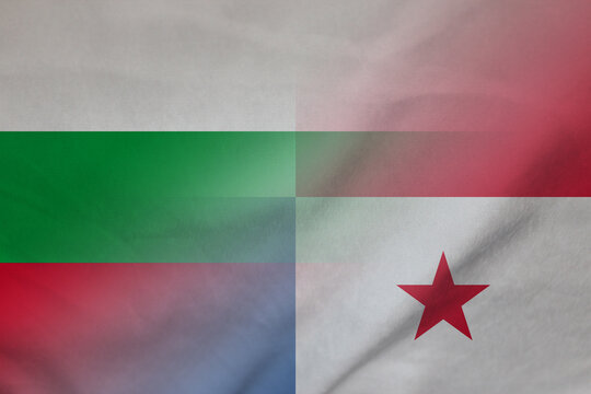 Bulgaria and Panama national flag transborder negotiation PAN BGR