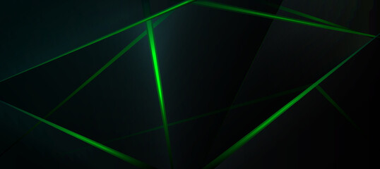green abstract green light abstract ,background polygon elegant background and frame background and blank tech product