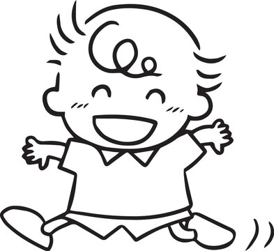 school boy cartoon doodle kawaii anime coloring page cute illustration  drawing character chibi manga comic 24692578 Vector Art at Vecteezy